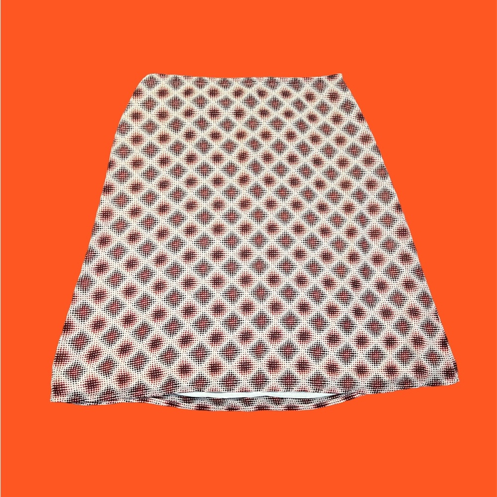 Graphic Midi Skirt